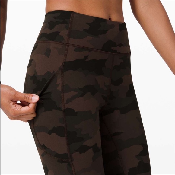 lululemon athletica Pants - LIKE NEW - Lululemon Invigorate Heritage Camo Leggings - size 6 - 25”